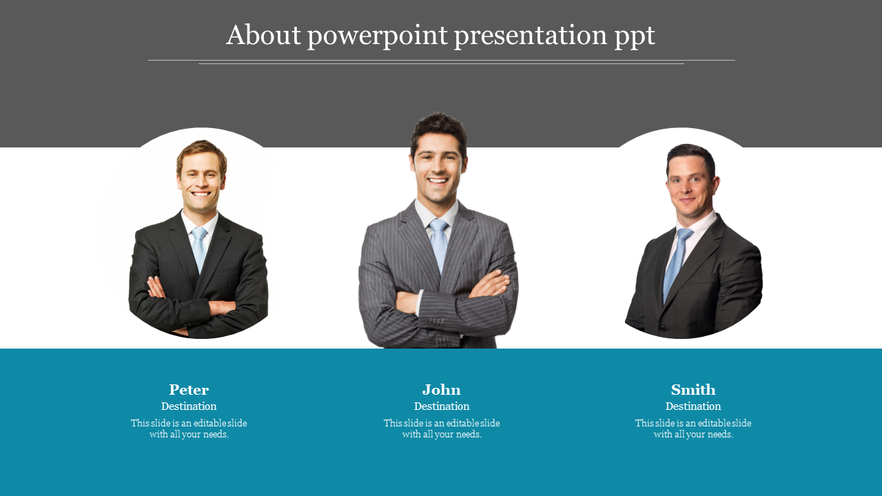 Effective About PowerPoint Presentation PPT Slides